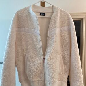 Zyia fleece zippered jacket